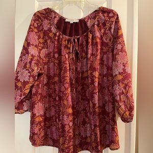 Loft Lightweight Blouse XL